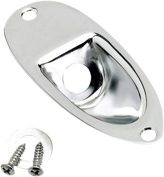 Fender 펜더 일렉트릭 기타 부품 스트라토캐스터 잭 페룰 크롬 Jack Ferrule