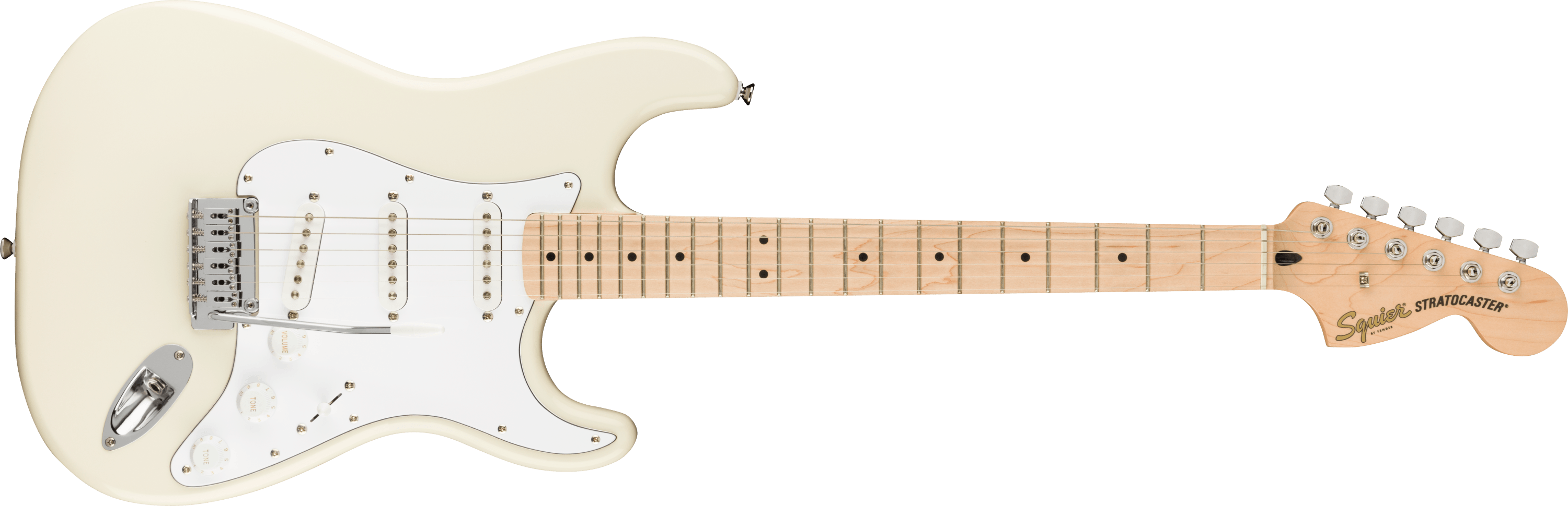 Fender 펜더 일렉기타 Fender 스콰이어 일렉 입문용 어피니티 기타 화이트